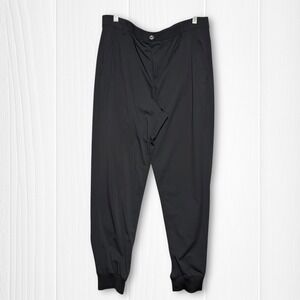 Redvanly Halliday Golf Pants Light Weight Jogger Elastic Waist Men's XL Black